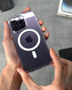 SPIGEN Case for iPhone 14 Pro Series [Ultra Hybrid Mag Fit] Keep its Own Clarity with Durable Protection for MagSafe / iPhone 14 Pro Max Case / iPhone 14 Pro Casing