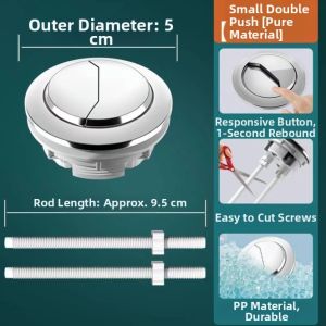 NAIFUNA | Universal Toilet Flushing Button