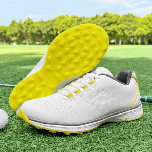 556 Mens professional golf shoesspikeless sole casual shoes /breathable&waterproof/lightweight & comfortable/not tiring after long walks/multiple color options/exclusively for sand pits and lawns