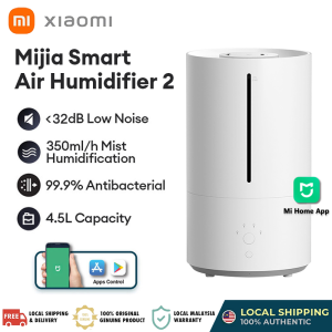 Xiaomi Mijia Smart Air Humidifier 2 4.5L Air Purifier Aromatherapy Humidificador Diffuser Silver Ion Antibacterial Mist Maker 加湿器