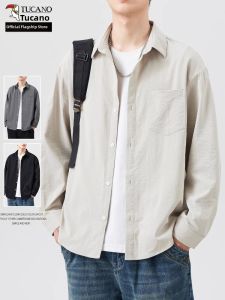 TUCANO | Short Sleeve Summer Lightweight Loose Collar Shirt for Men SPF