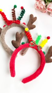 Pinky Bee Bando Natal Tanduk Rusa 70390200