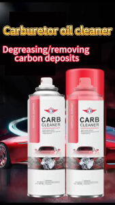Carburetor Cleaner for Motorcycles and Auto Parts. Throttle body carbon fiber choke cleaner. Carburetor cleaner with mechanical degreasing sludge oil removal carbon deposit removal spray carburetor cleaning.