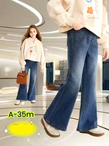 Celana Jeans Polos Anak Perempuan Usia 6-10 Tahun Jeans Anak Perempuan Terbaru