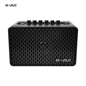 M-VAVE SP100 Bộ Khuếch Đại Đàn Guitar 9 Âm Thanh Khuếch Đại 16 FX Âm Thanh Bluetooth Tích Hợp Pin Không Dây Hỗ Trợ Luyện Tập Không Dây Hỗ Trợ Chân Đế Ngoài