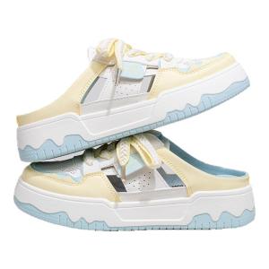 Warrior | Thick Sole Perforated Breathable Womens Slip-On Sneakers