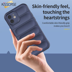 Kisscase Ốp chống va đập chống trượt cho iPhone 15Promax Ốp chống va đập chống trượt cho iPhone 15 Plus 14 13 12 11 Pro Max XS XR Frost Cover vỏ điện thoại bảo vệ máy ảnh đầy đủ