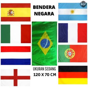 BENDERA PIALA DUNIA 2022 QATAR // PROMO TERMURAH