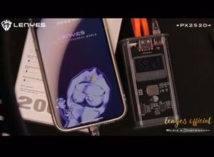 PX252D - Powerbank LENYES PX-252 D Powerbank 20000mAh 20W + PD20W Transparan Super Fast Charging Digital Display Indicator Real Capacity Power Bank