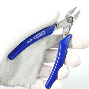 5" Precision Diagonal Pliers Wire Cable Cutter High Hardness HDR 56-58 Side Cutting Pliers for Electronic Repair Hand Tools