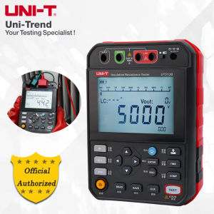 ที่จัดเก็บข้อมูลแบบกลุ่ม 999 ตัวทดสอบความต้านทาน UT513B UNI-T 5kV 2023 ชาร์จไฟ