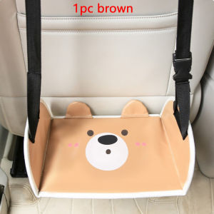Car Backseat Foot Rest Hammock Portable Adjustable Travel Foot Stool for Long Drive Car Interior Accessories