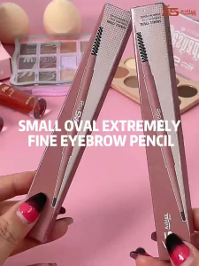 Fun Live New Ashley shine small oval extremely fine eyebrow pencil double hard with brush