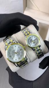 ORUSS Couple watches Top brand classic fashion original quartz wrist watches Waterproof night light date week