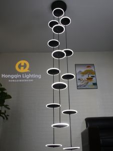 HUITUO | Modern Simple Luxury Designer Flying Saucer Pendant Light