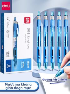 deli | Bút Gel Mượt Thu Bật Nhanh Khô Thời Trang 0.5mm
