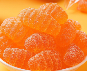Orange flavored gummy candy 390g 780g 1560g 软糖