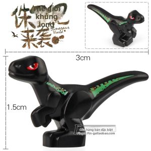 Khối Xây Dựng Thế Giới Khủng Long Nhỏ T-rex Triceratops