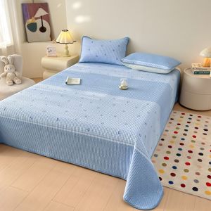 HAOMIAN | A Grade Baby Safe Washed Cotton Quilted Fitted Sheet