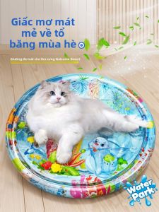 MONLEYTA | Đệm nước cho thú cưng dày dặn đồ chơi chống cào đệm mát mẻ mùa hè cho chó và mèo đệm lò xo đệm lò xo