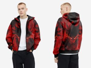 Jaket Bomber Fullprint SPOON Motif - Mad Goku