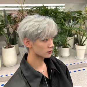 ครีมทำสีผม DIY 30มล ปลอดสารพิษย้อมสีผมครั้งเดียวซักได้แว็กซ์ย้อมผมครั้งเดียวสีเทา