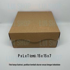 [PER 10 LEMBAR] DUS KUE 145cm x 145cm R6 [R-ENAM] 300gr (MB) Apa Kabar