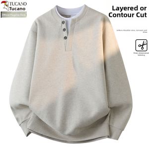 TUCANO | Elegant and Versatile Mens Hoodie for Spring Autumn Wear