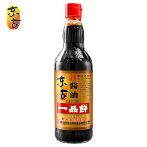 Premium Dongguo One-Piece Soy Sauce 500ml Bottle Special Grade Fermented Sauce Very Fresh Tasty Yellow Bean Glass Bottle