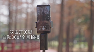 WEMI Stabilizer gimbal ponsel Kontrol jarak jauh Bluetooth Tongkat selfie keseimbangan Pelacakan wajah otomatis CL18