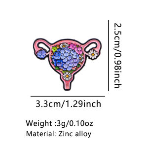 Bandai | Human Anatomy Doctor Medical Brooch Metal Badge Pin Costume Jewelry Fashion Accessory Clinic