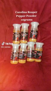 Twinklehome Carolina Pepper Powder Hot Chili Powder 10g 100% Pure Chili Chilies Super Hot