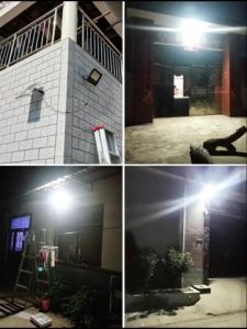 [Chất lượng được lựa chọn nghiêm ngặt! ] MiaXia Joy đã sẵn sàng giao hàng! Đèn năng lượng mặt trời Sân vườn ngoài trời Đèn pha LED linh hoạt Kéo đơn Đèn tường hai chiều