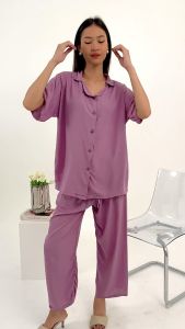 Piyama Panjang Wanita Polos Bahan Rayon Premium Untuk Remaja dan Dewasa Paling Murah dan Terbaru 2021 Kekinian Viral