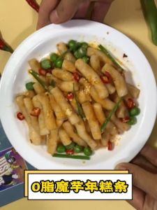 Rice cakes of konjac oats rice cake hot pot ingredients article white rice cakes cooked instant low-fat 0 sugar free fast food