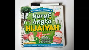 Buku Anak Wipe & Clean Golden Age Mini Book Huruf & Angka Hijaiyah (Bonus Spidol)