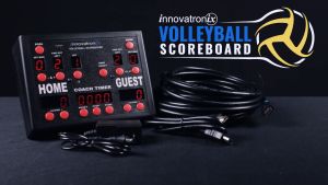 1Tiangge Volleyball Scoreboard Controller with 8 Meters / 26 Feet HDMI Cable and DC 5V Power Supply - Used for Volleyball Practice Game Basketball Wrestling and More | TV NOT Included