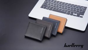 Baellerry Vintage Bi-Fold Slim Purse High Quality Credit Card Holder Wallet For Men