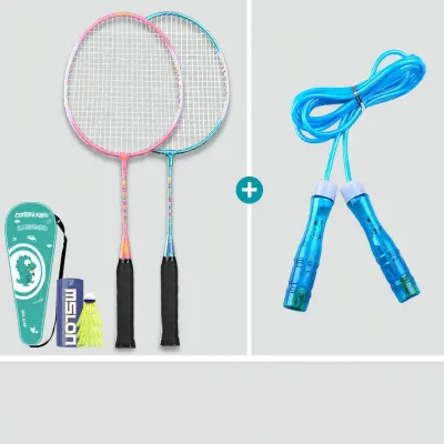 Kid-Friendly Ultra-Light Badminton Racket