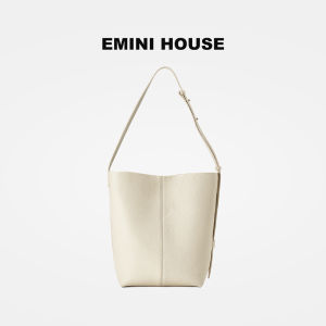 Small Togo Cowhide Leather Bucket Bag Single Shoulder Maternity Bag Fashionable Trendy Womens Handbag EMINI House