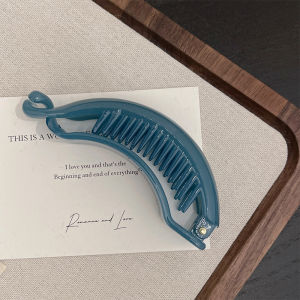 Elegant Simple Hair Clips Womens Back of Head Updo High Fashion Sense High Ponytail Twist Clip New 2025 Single Row Hair Accessories