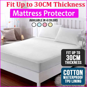 Chất lượng cao cấp Nệm Chống Thấm nước bảo vệ tấm Tấm bọc giường kích thước lớn nhỏ được trang bị nhà bedsheet Topper chống nước bé yêu mềm mại và không gây dị ứng