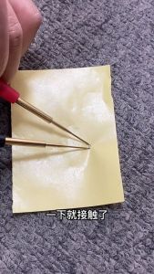 Đầu mũi kim nối dài ABG dùng cho que đo đồng hồ kiểm tra điện vạn năng bộ kim thay thế 2mm mạ vàng sắc nét đầu dò kiểm tra điện kim kiểm tra thay thế