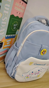D1-5213 SANRIO DESIGN Korea Backpack / 书包 / Beg Galas Sekolah ( Primary & Secondary Saiz 43 cm ) Backpack / 背包 / SANRIO