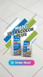 MAPEI Color Plus Tile Grout Ultra with C02 Quick Setting Quick Drying up to 20mm Wide by Dexterton