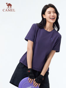 Áo Thun Nữ Camel UPF50 + khô nhanh Áo thun co giãn ngừa nếp nhăn