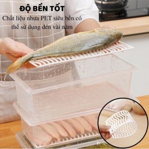 Hộp Đựng Thực Phẩm Việt Nhật Hộp Đựng Hoa QuảThức Ăn Rau Củ Có Khay