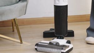 TIXX Wet and Dry Cordless Mop Vacuum Cleaner 99.9% Sterilization LCD Display Cordless Mop Vacuum Cleaner