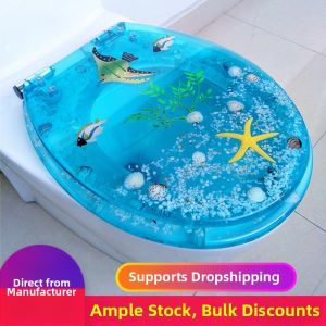 Resin Toilet Seat Special Shaped Compatible With Traditional Bathrooms