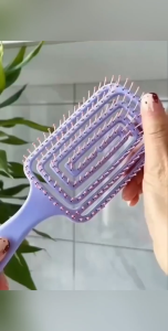 Keepworking Hair Brush with Detangling Bristles for Smooth Hair Care